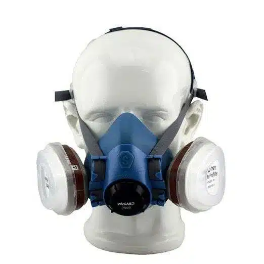 Полумаска PolyGARD 7500P A1P2 с 2 филтъра