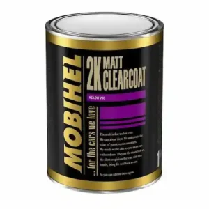 Лак 2K МАТ Clearcoat Mobihel