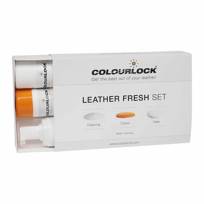 Colourlock Leather Fresh Dye Kit Професионален комплект за поддръжка и защита на кожа 1 Colourlock Leather Fresh Dye Kit