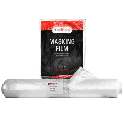 Masking polyethylene film Radex Маскиращо фолио /найлон/ 4мх150м 1 Masking polyethylene film Radex
