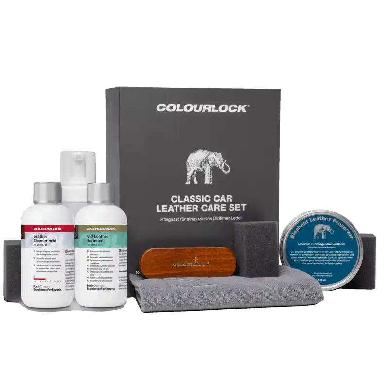 Colourlock Classic Car Leather Care Set Професионален комплект за поддръжка и защита на стара кожа 1 Colourlock Classic Car Leather Care Set