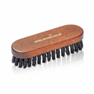 COLOURLOCK Leather cleaning brush brown Професионална четка за кожа, текстил и пластмаси