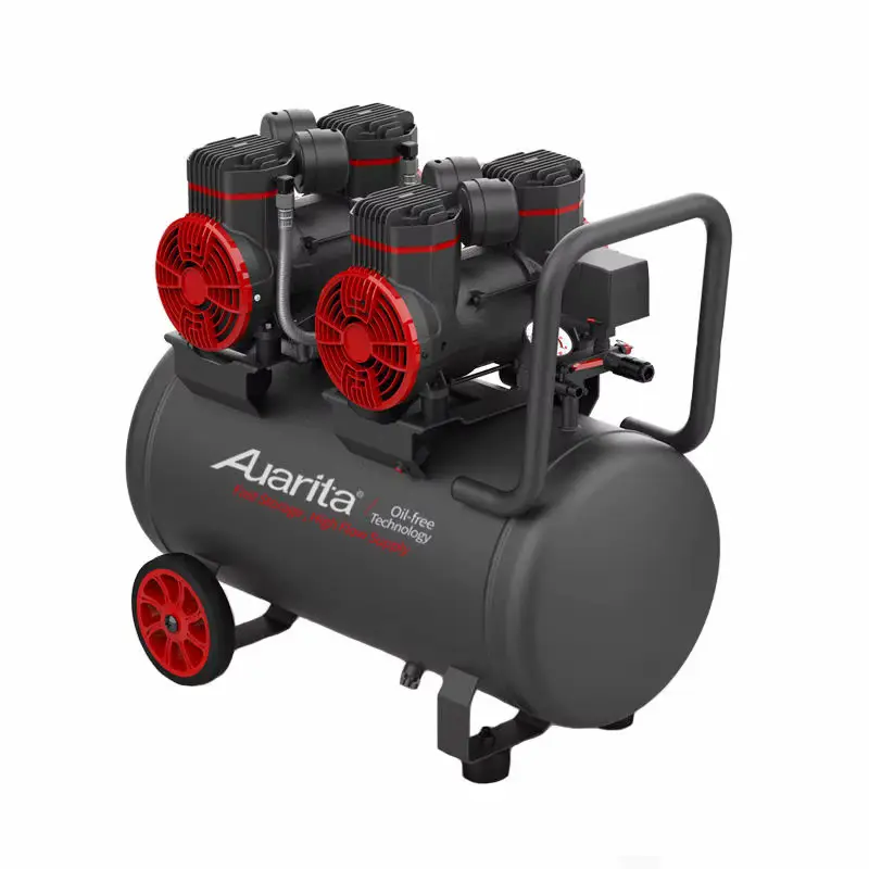 2-1450X2F50 Dual motors high flow Auarita oil less air compressor Компресор 1 2-1450X2F50 Dual motors high flow Auarita oil less air compressor Компресор
