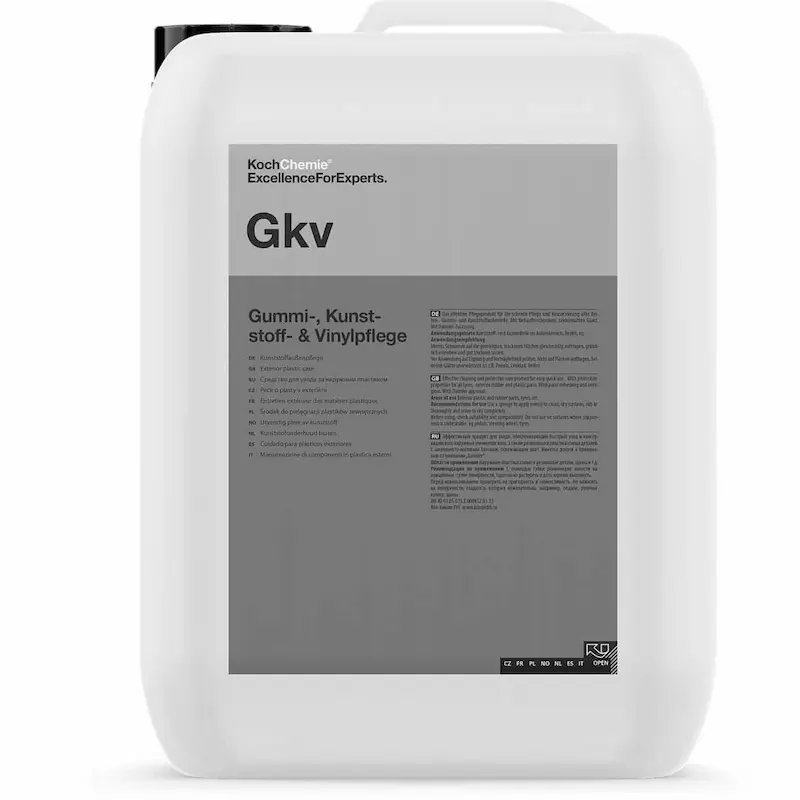 Koch Chemie Gkv Gummi, Kunststoff & Vinylpflege Препарат за екстериорни гумени, винилови и пластмасови повърхности 1 Koch Chemie Gkv Gummi, Kunststoff & Vinylpflege Препарат за екстериорни гумени, винилови и пластмасови повърхности