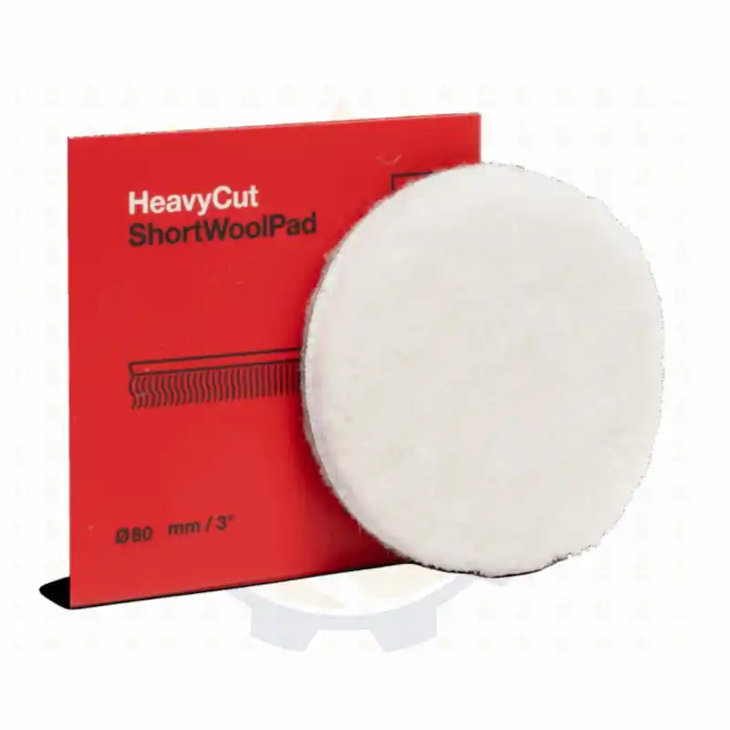 Koch Chemie Lambswool Pad short Полиращ пад от агнешка вълна с къс косъм 2 Koch Chemie Lambswool Pad short Полиращ пад от агнешка вълна с къс косъм - Image 2