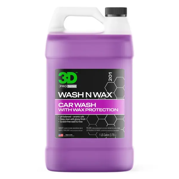 3D Wash & Wax Car Soap - Автошампоан с вакса 2 3D Wash & Wax Car Soap - Автошампоан с вакса – снимка 2