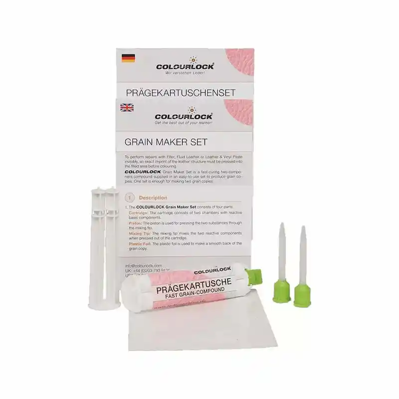 Colourlock Prägekartuschenset Комплект за копиране на структура на кожа 1 Colourlock Prägekartuschenset Комплект за копиране на структура на кожа